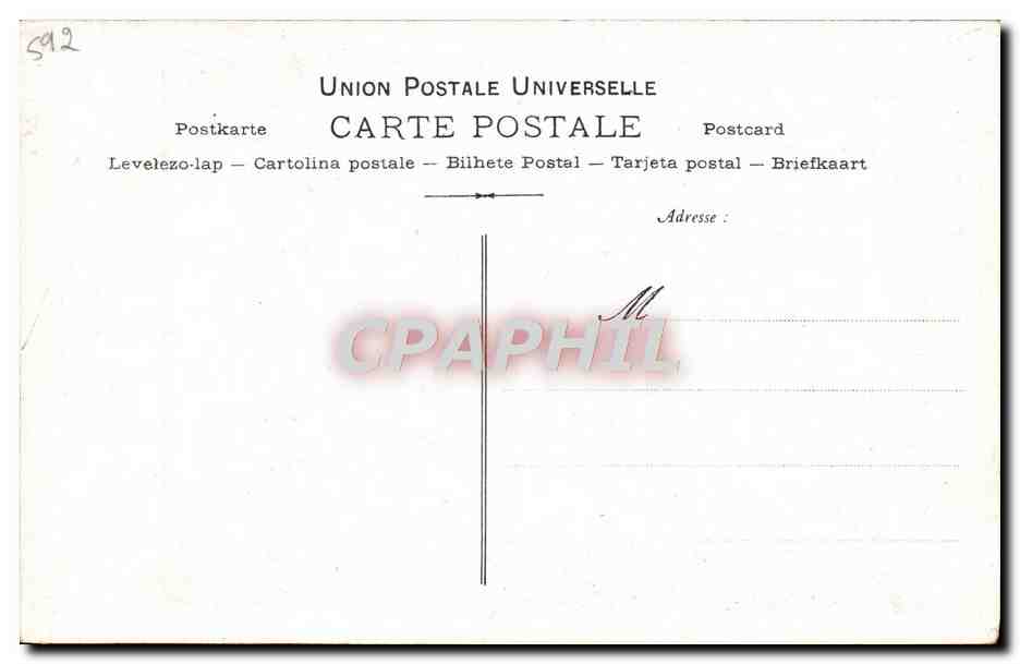 CPA Collection artistique Vin Desiles Signoret Theatre Antoine — Rückseite