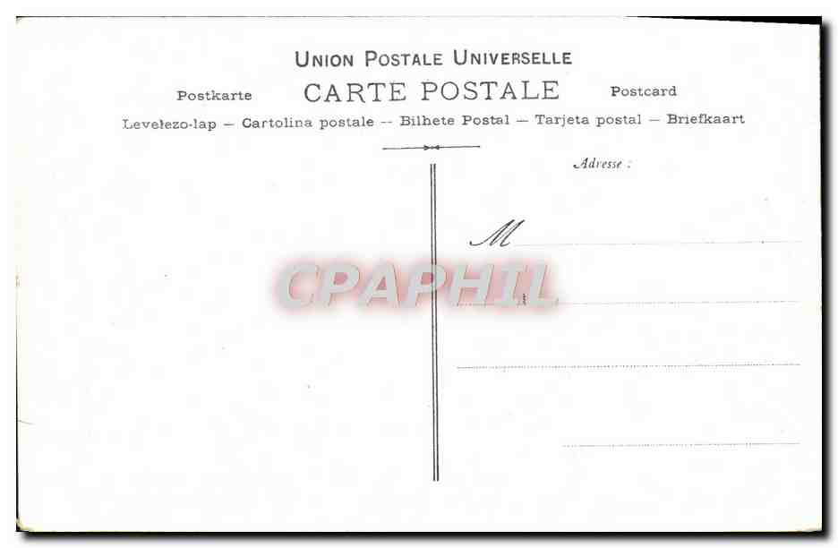 CPA Collection artistique Vin Desiles Paul Fugere Alcool Chasseur Chasse Fusil — Rückseite