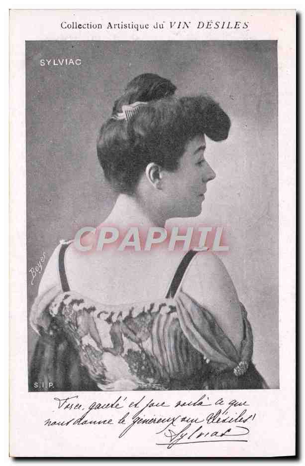 CPA Collection artistique Vin Desiles Sylviac