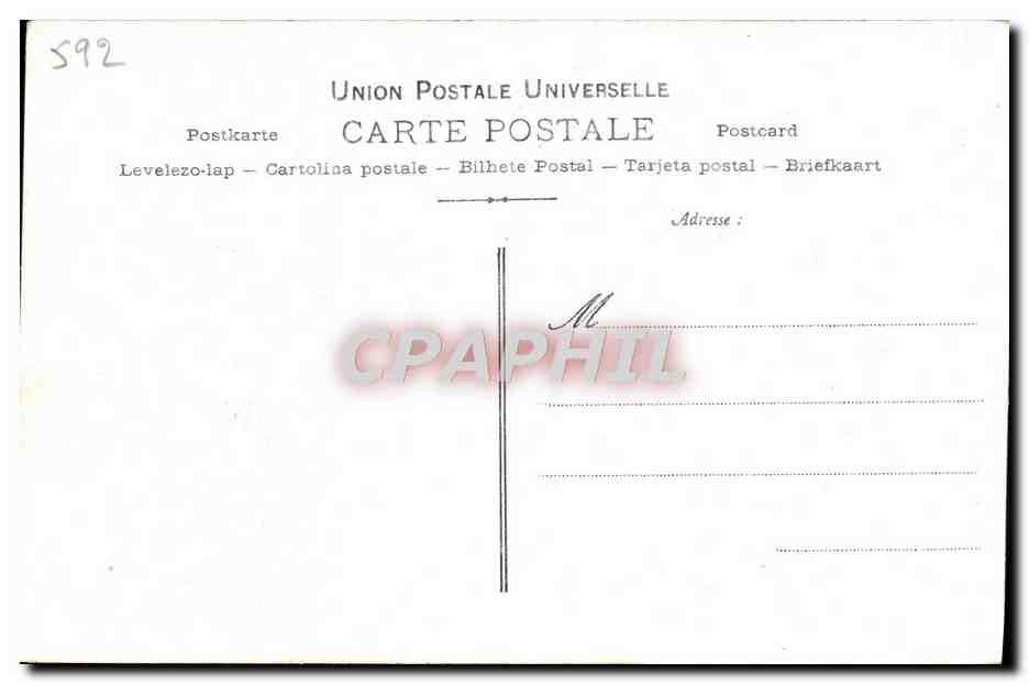 CPA Collection artistique Vin Desiles Roger Midlos — Rückseite