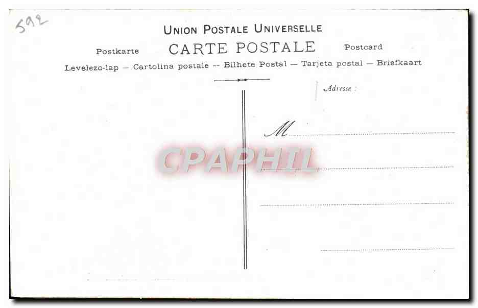 CPA Collection artistique Vin Desiles J Marie Laurent Vaudeville — Rückseite
