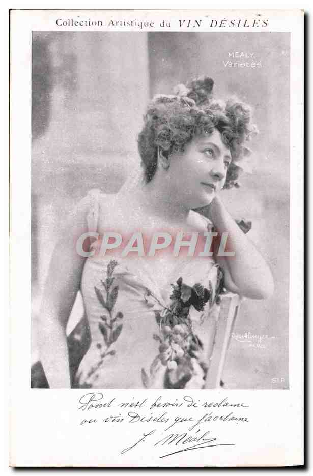 CPA Collection artistique Vin Desiles Mealy Varietes