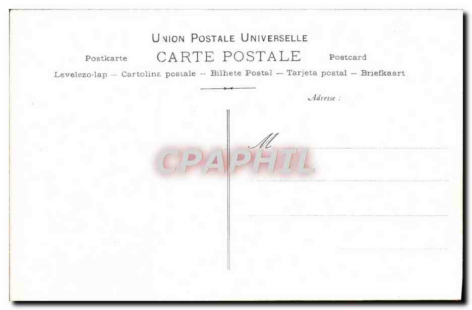 CPA Collection artistique Vin Desiles Mealy Varietes — Rückseite