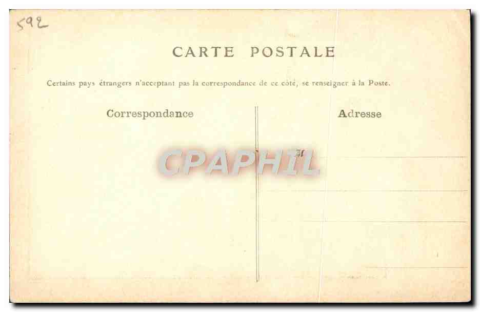 CPA Collection artistique Vin Desiles Mary Mela Chien — Rückseite