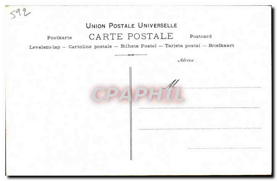 CPA Collection artistique Vin Desiles Aimee Samuel Palais Royal — Rückseite