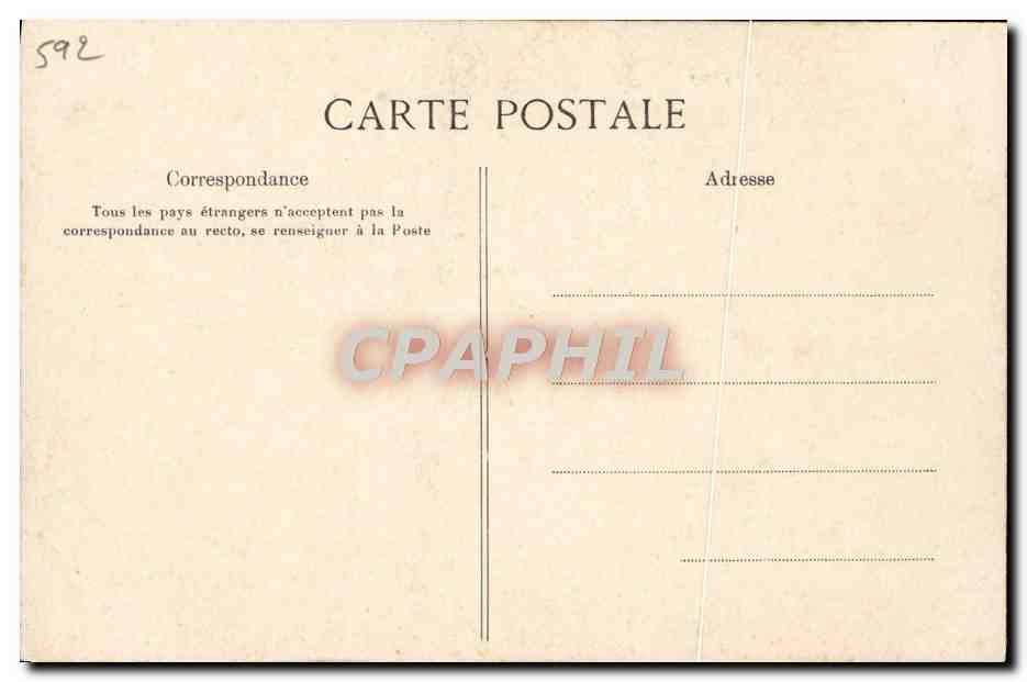 CPA Collection artistique Vin Desiles Demarsy — Rückseite