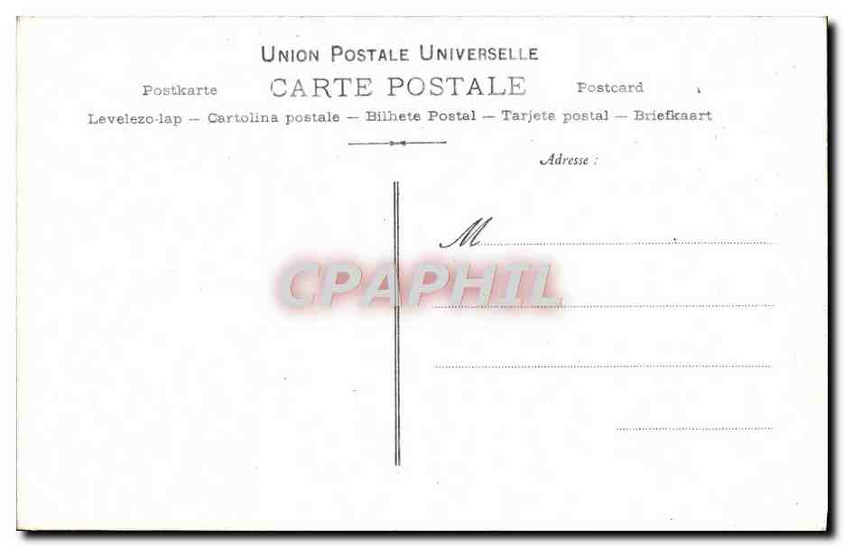 CPA Collection artistique Vin Desiles S Despres — Rückseite
