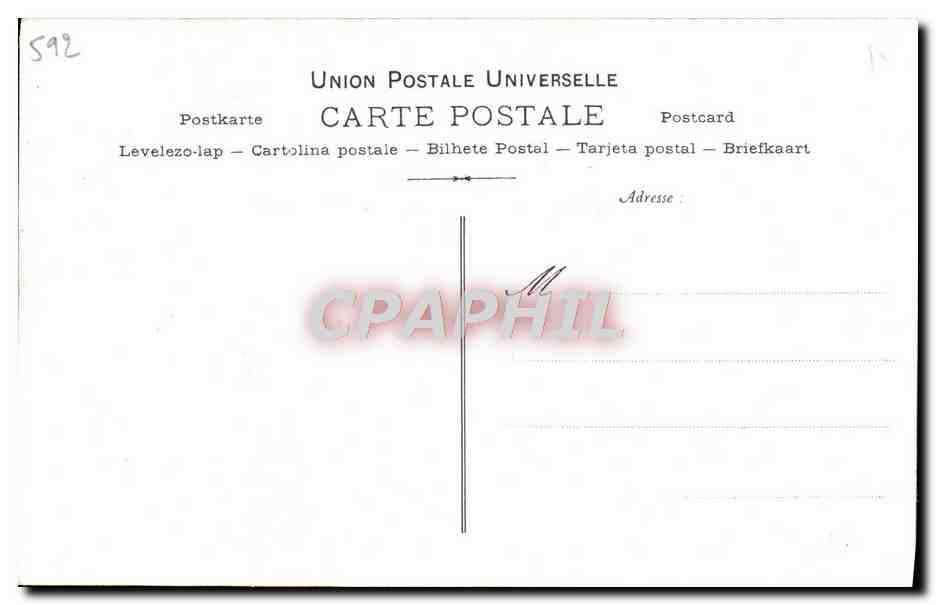 CPA Collection artistique Vin Desiles L Berty Varietes — Rückseite
