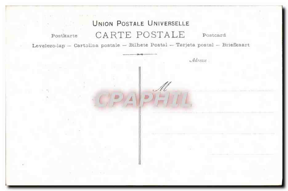 CPA Collection artistique Vin Desiles Lavalliere Varietes — Rückseite