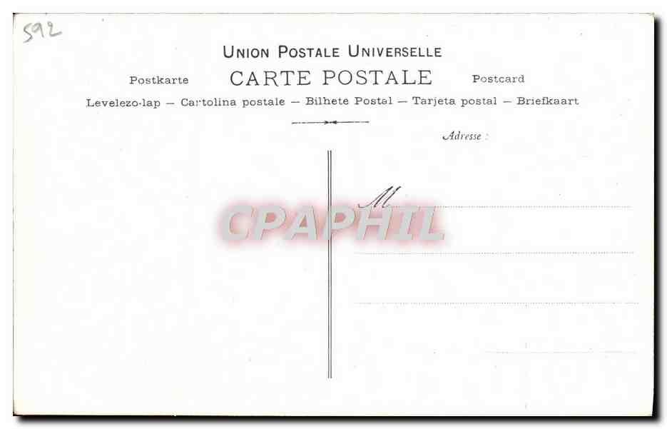 CPA Collection artistique Vin Desiles A Bonheur — Rückseite