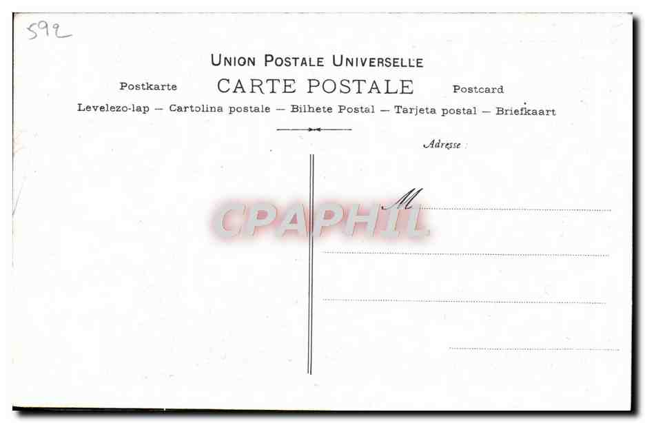 CPA Collection artistique Vin Desiles Bordo Nouveautes — Rückseite