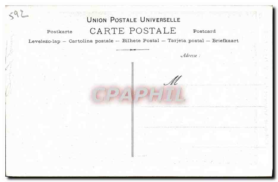 CPA Collection artistique Vin Desiles Lucy Gerard — Verso
