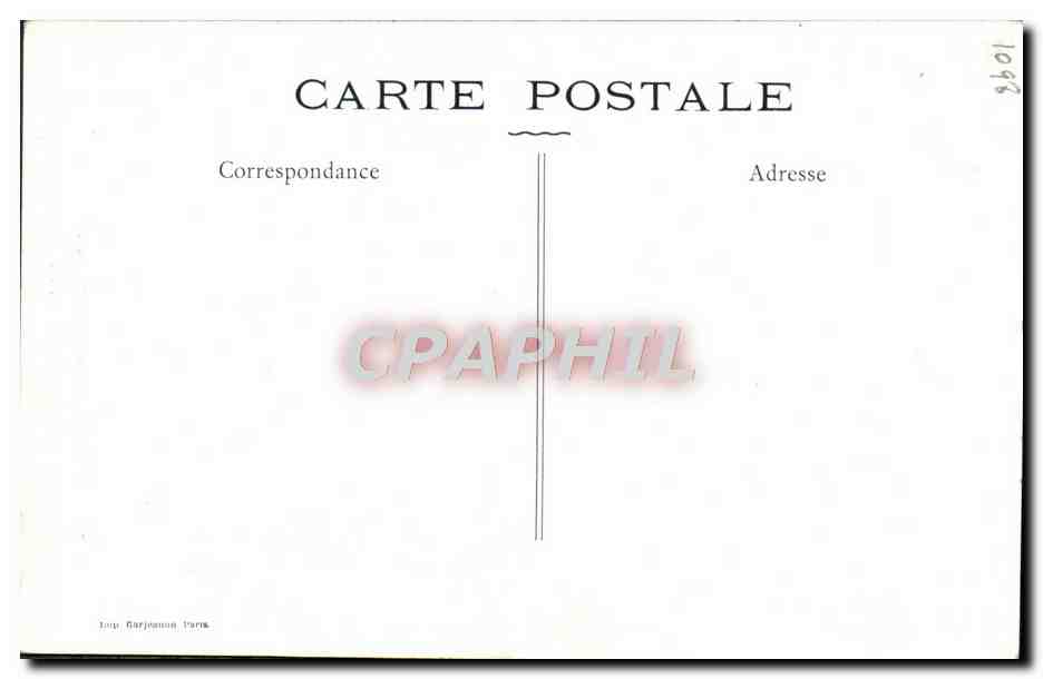 CPA M Gemier dans Sherlock Holmes Theatre Antoine  — Verso