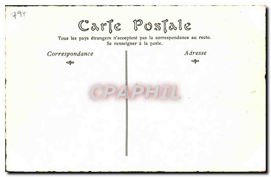 CPA Moeurs et coutumes de l'ancien Paris Le cabaret de Jean Ramponaux 1758  — Verso