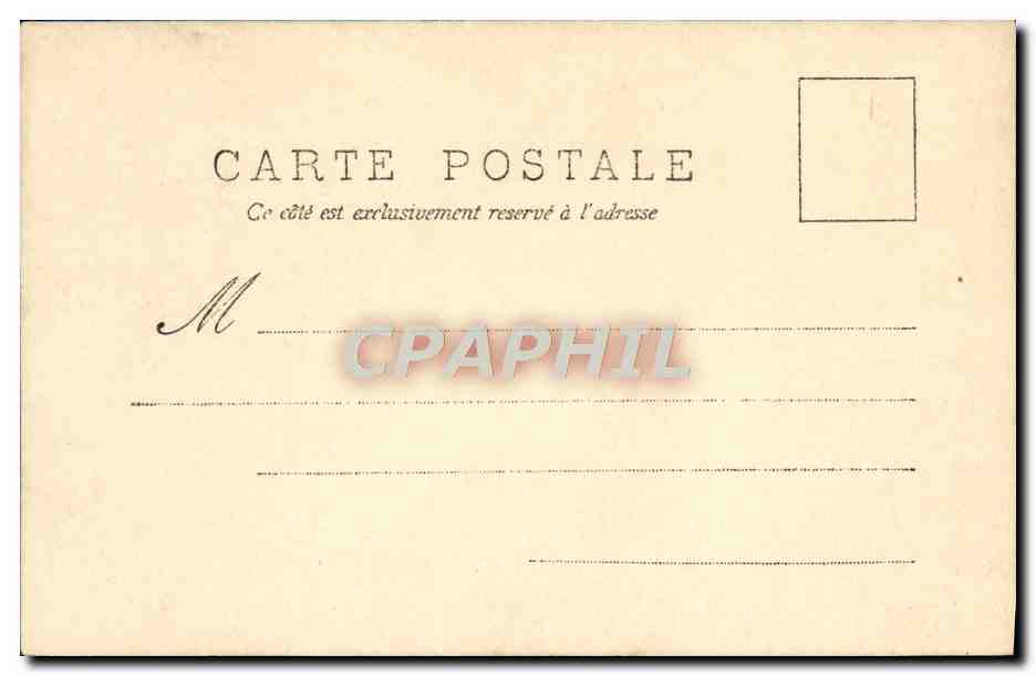 CPA Parisiana Dussert — Verso