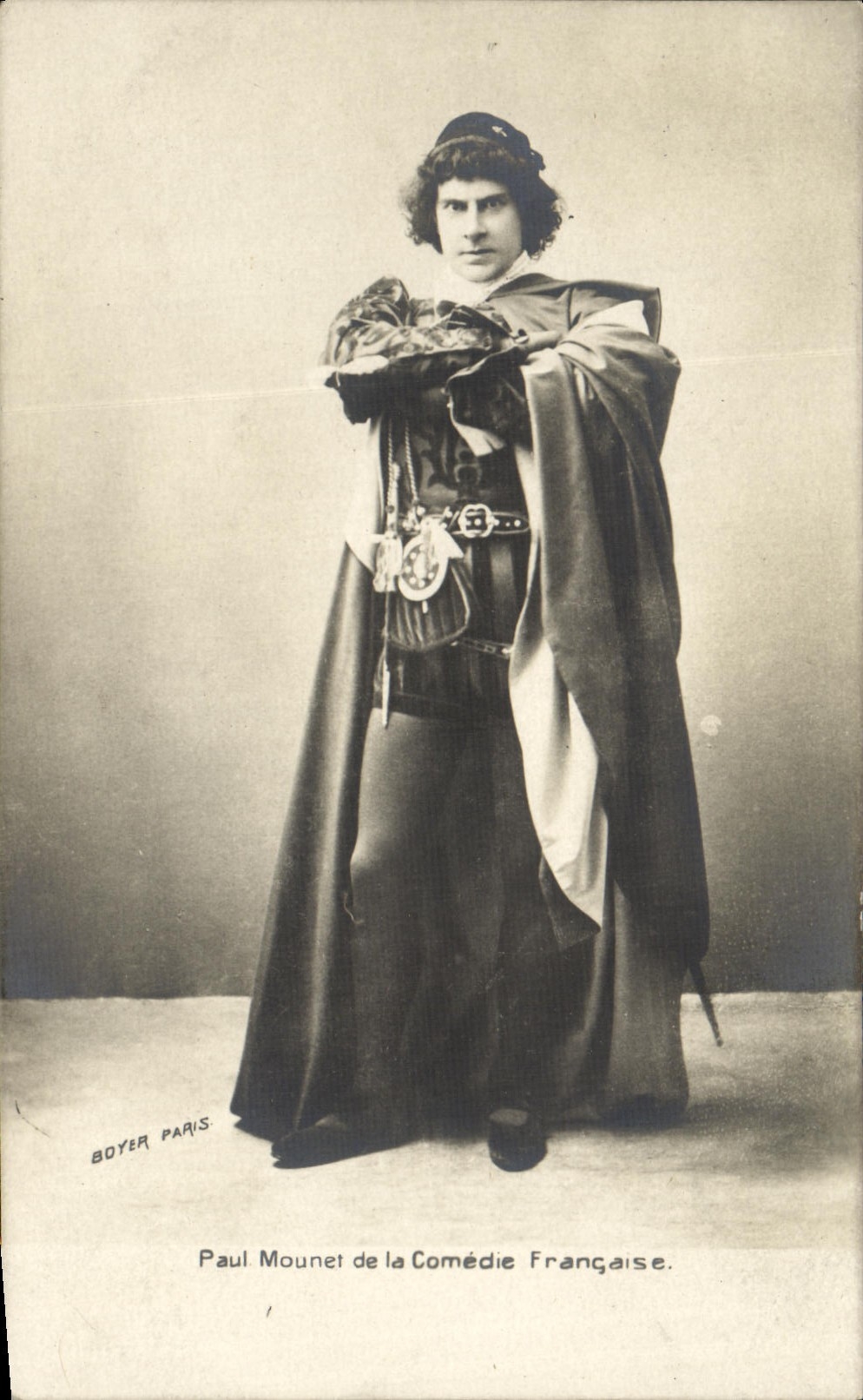 Paul Mouenet — acteur de la Comédie Française — photographe Boyer Paris