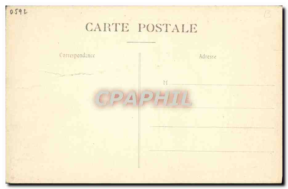 CPA Paris Montmartre Moulin de la Galette Vue panoramique — Rückseite