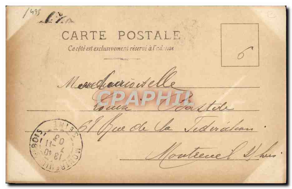 Jeune femme en costume de mariée — S.I.P. Reutlinger Paris, Série N°5 — Reverso