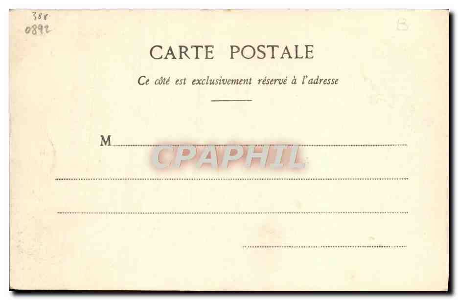 CPA Paris theatre du gymnase et restaurant Marguery — Verso