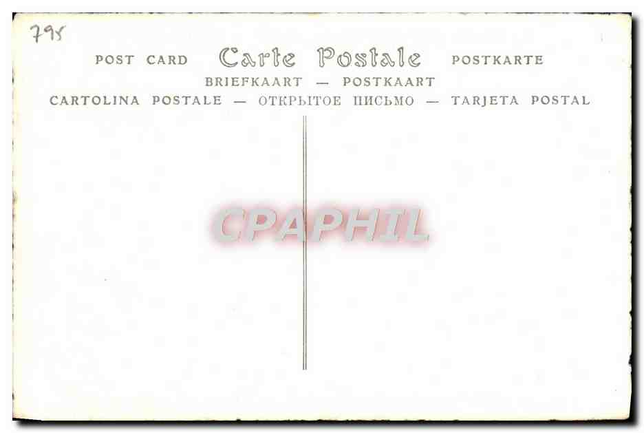 CPA Ancien Paris La salle de la Comedie Francaise vers 1785 — Verso