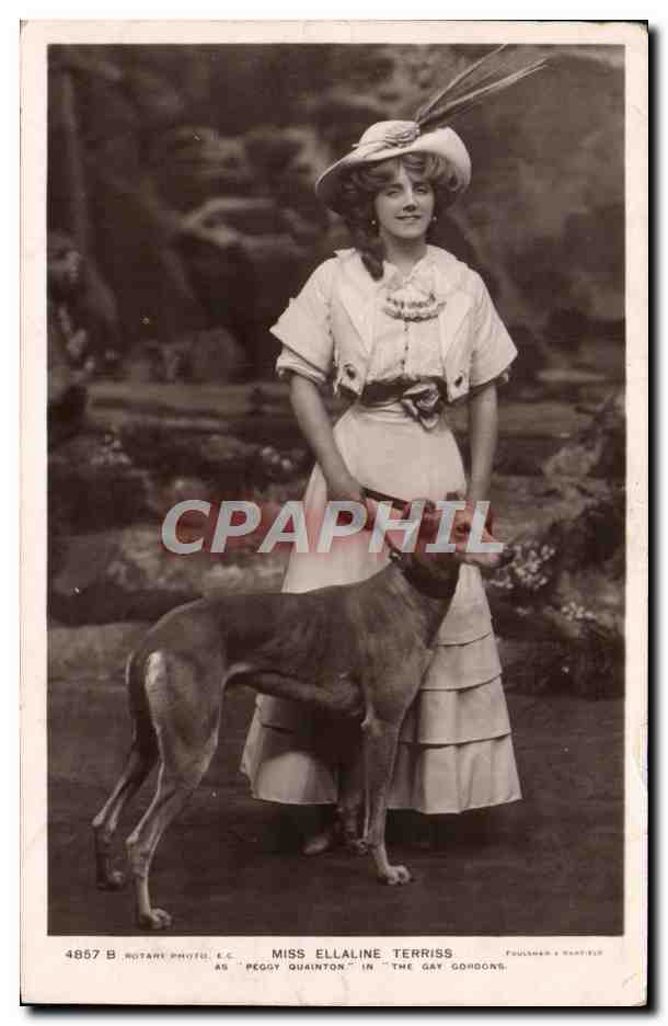 CPA Miss Elaine Terriss Peggy Quainton in the Gay Gordons Chien Levrier