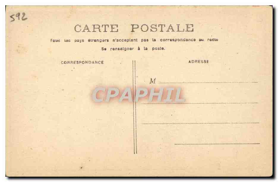 CPA Dorgere Varietes — Rückseite
