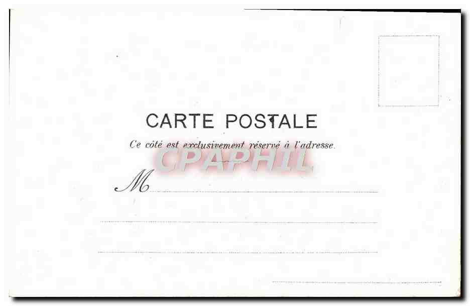 CPA Publicite Liqueur Supreme Fecamp Brignol et sa fille Odeaon  — Rückseite