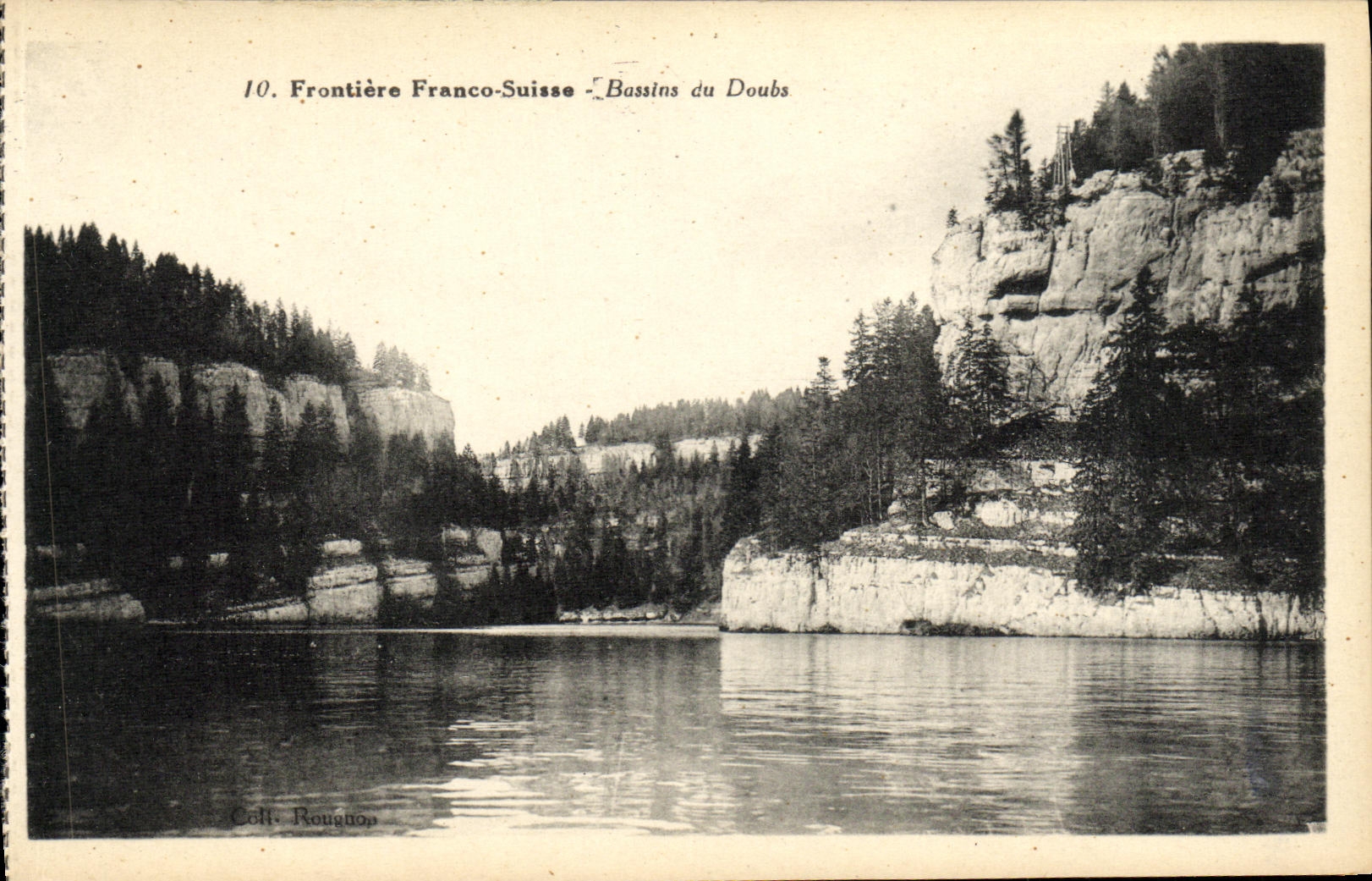 French-Swiss Border — Basins of the Doubs — Collection Rougnop