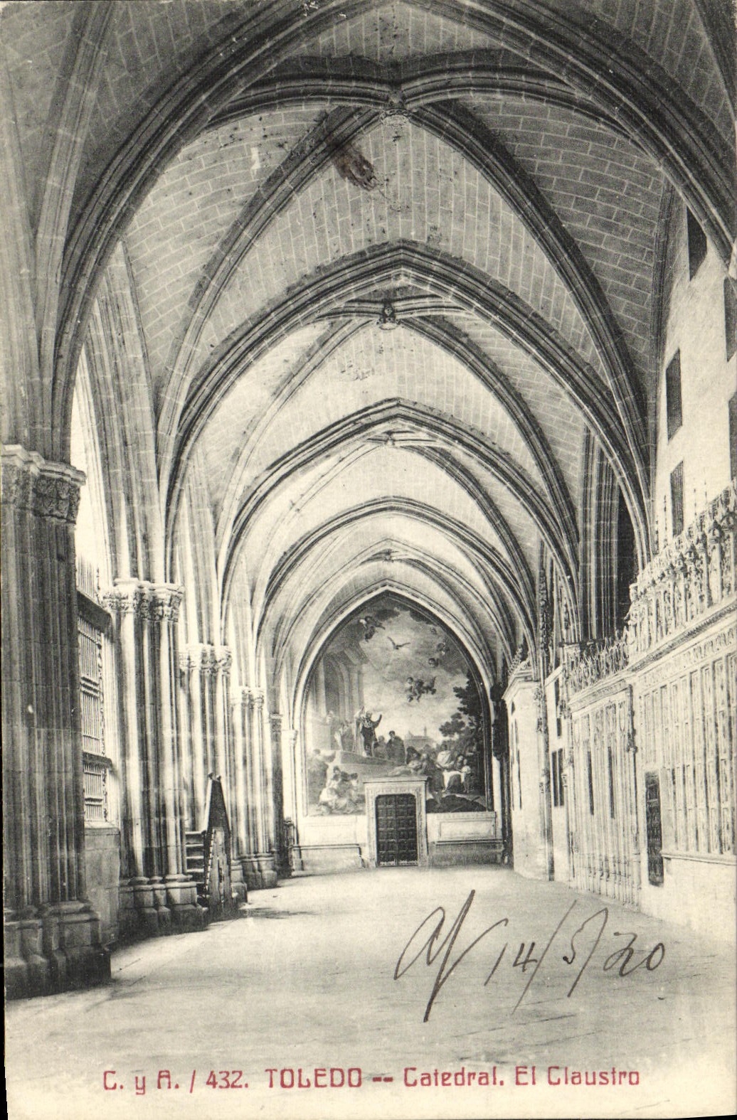 CPA Toledo Cathedral El Claustro 