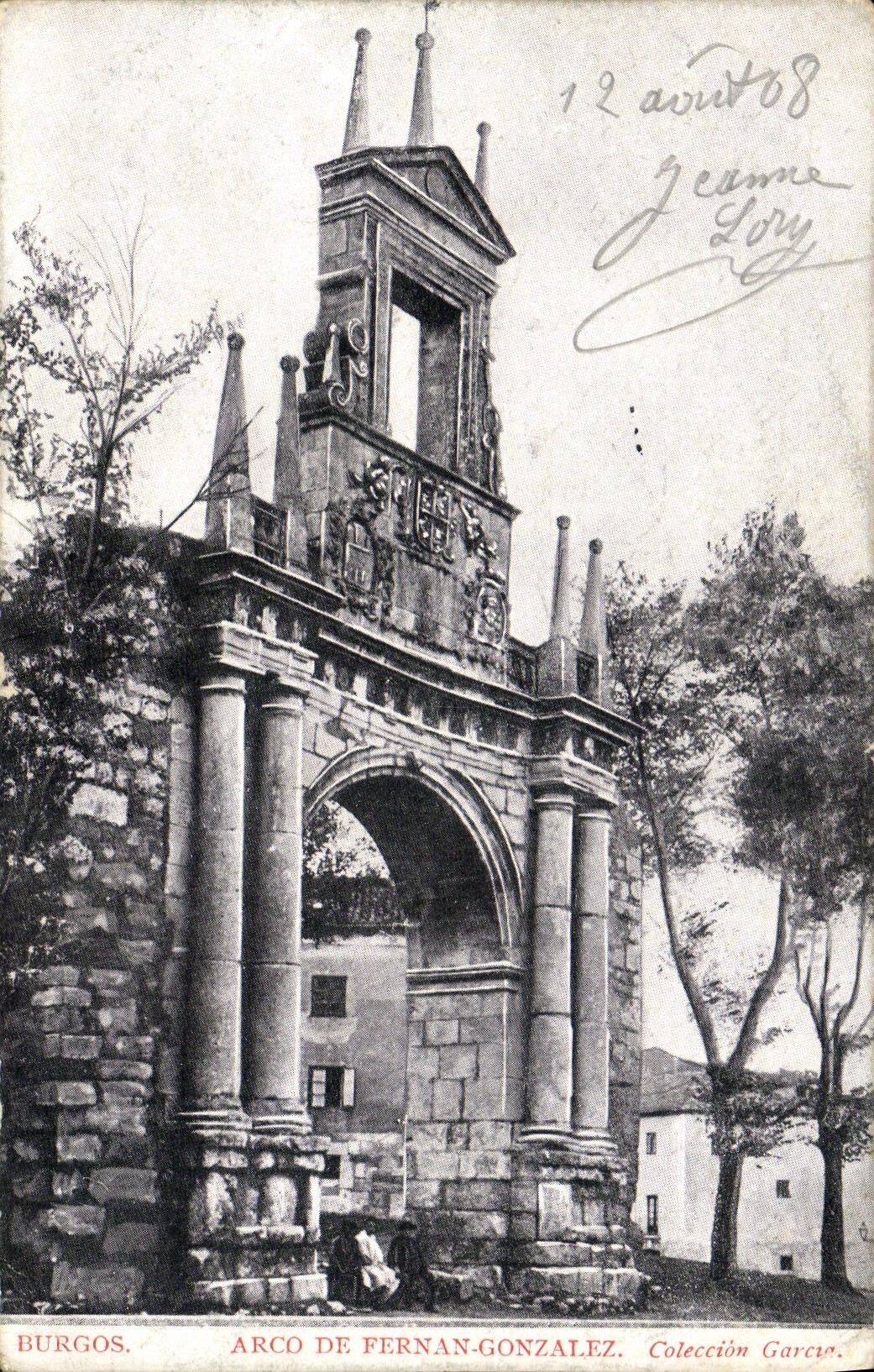 CPA Burgos Arco de Fernan Gonzalez 