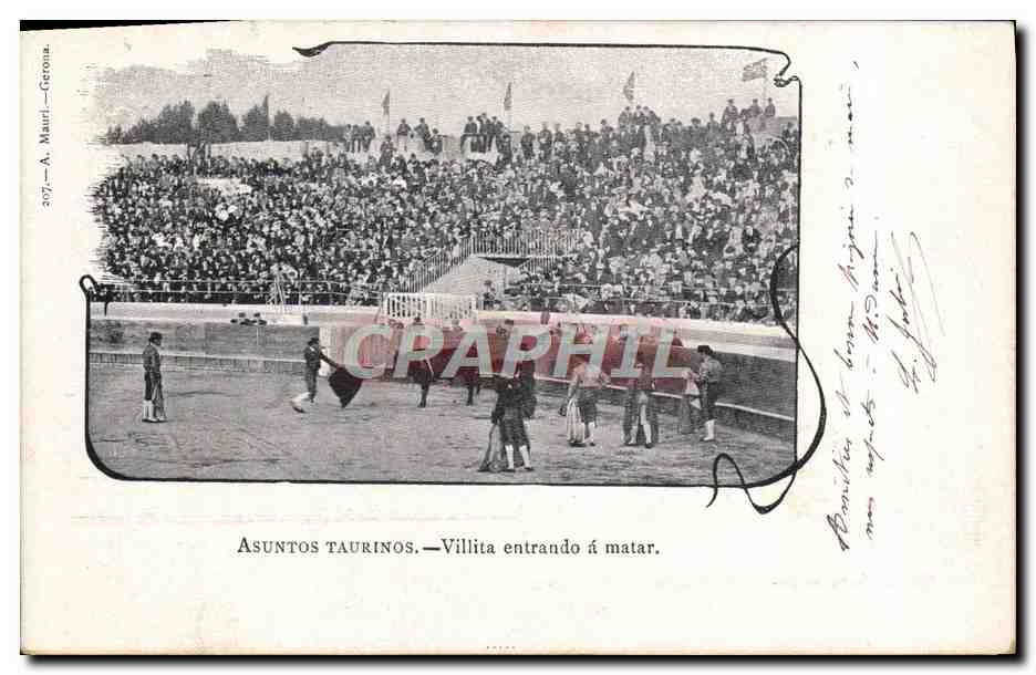 CPA Asuntos Taurinos villita entrando a matar Corrida 