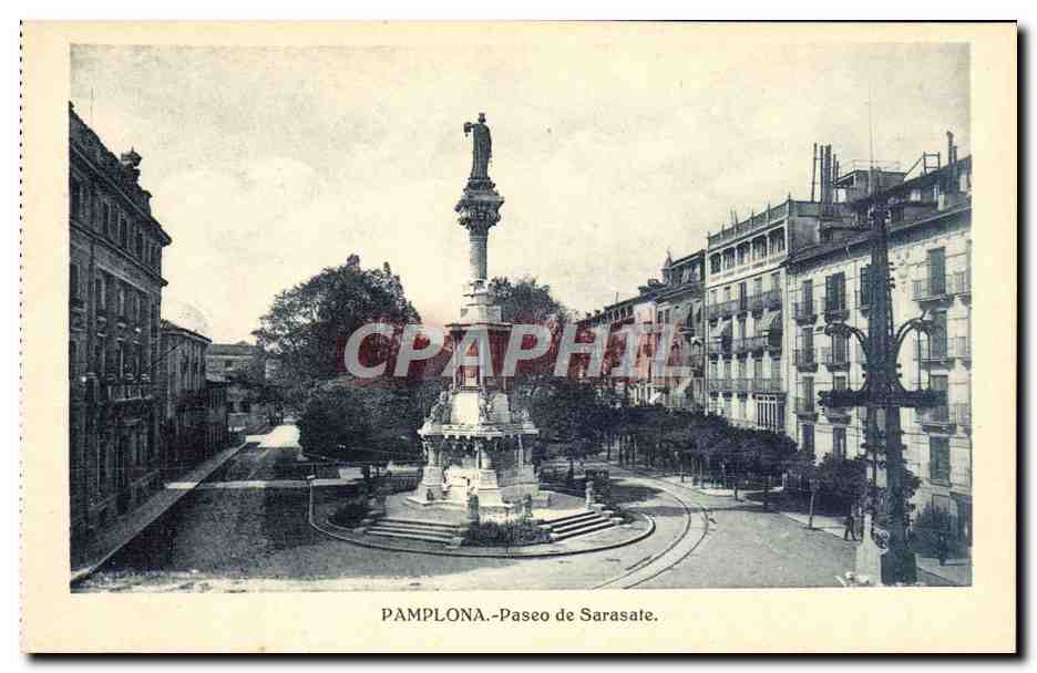 CPA Pamplona Paseo de Sarasate 