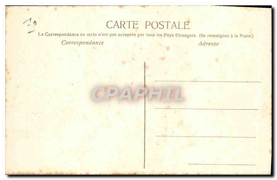 CPA Gand Petit beguinage Refectoire  — Rückseite