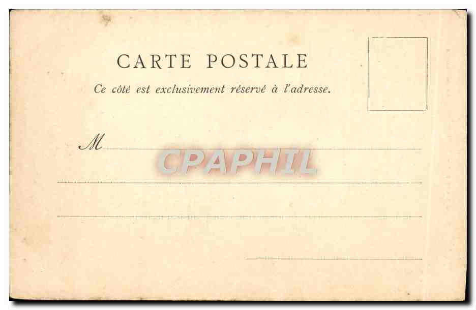 CPA Exposition Universelle Rue des Nations Tour Eiffel — Rückseite