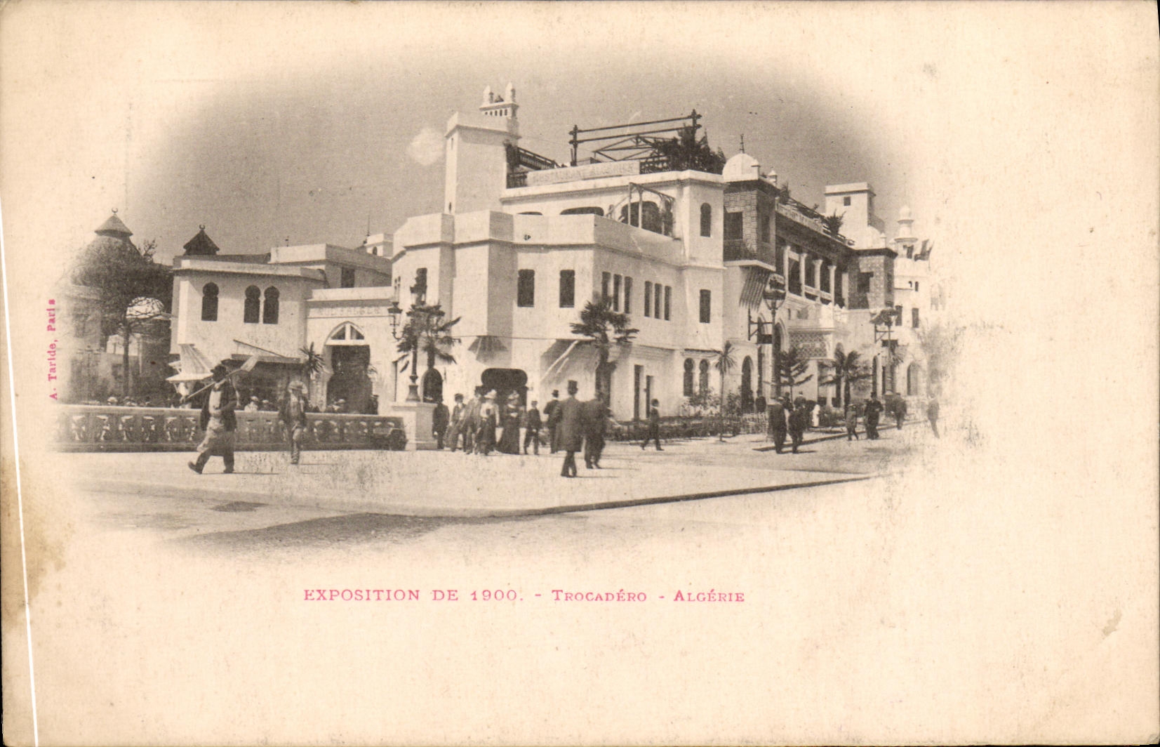 CPA Exposition de 1900 Paris Trocadero Algerie 