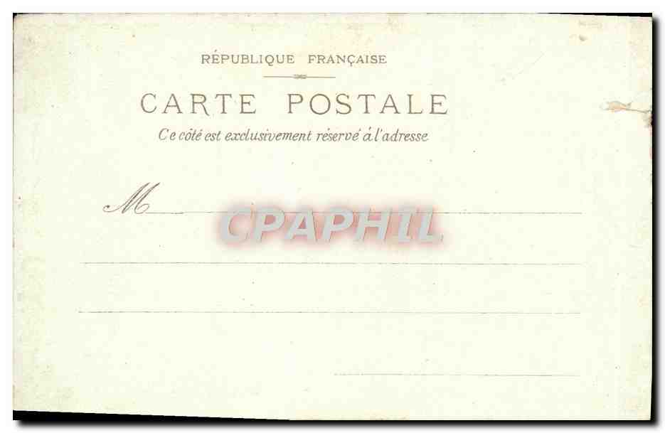 CPA Paris Exposition de Le Petit Palais — Rückseite