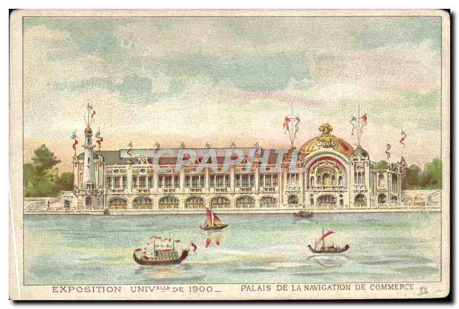 Palais de la Navigation de Commerce — Exposition Universelle de 1900 — Éditeur non identifié