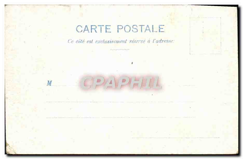 CPA Exposition Universelle de Paris 1900 Petit palais des Beaux ARts — Rückseite