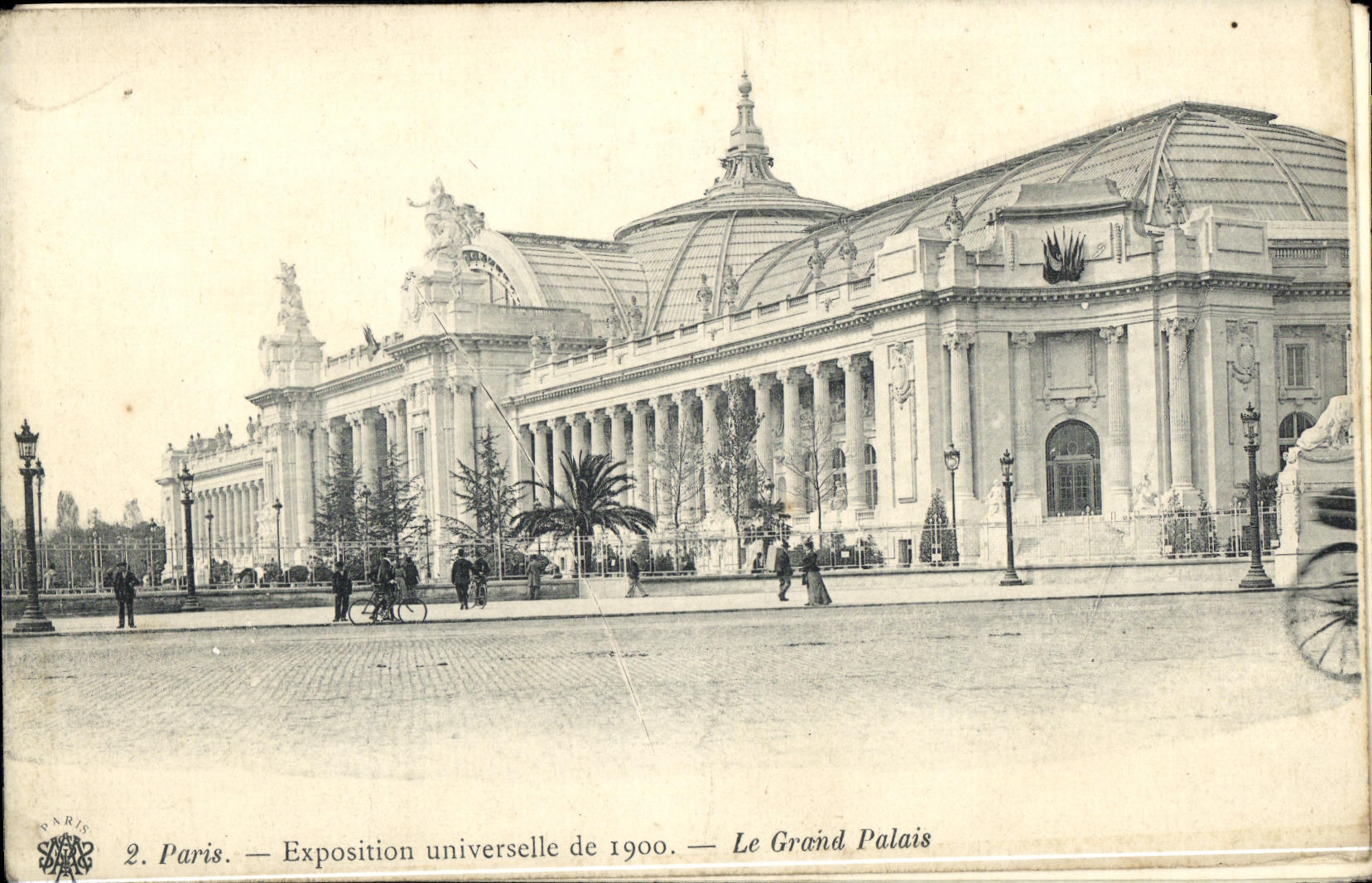 CPA Paris Exposition Universelle Le Grand Palais 1900