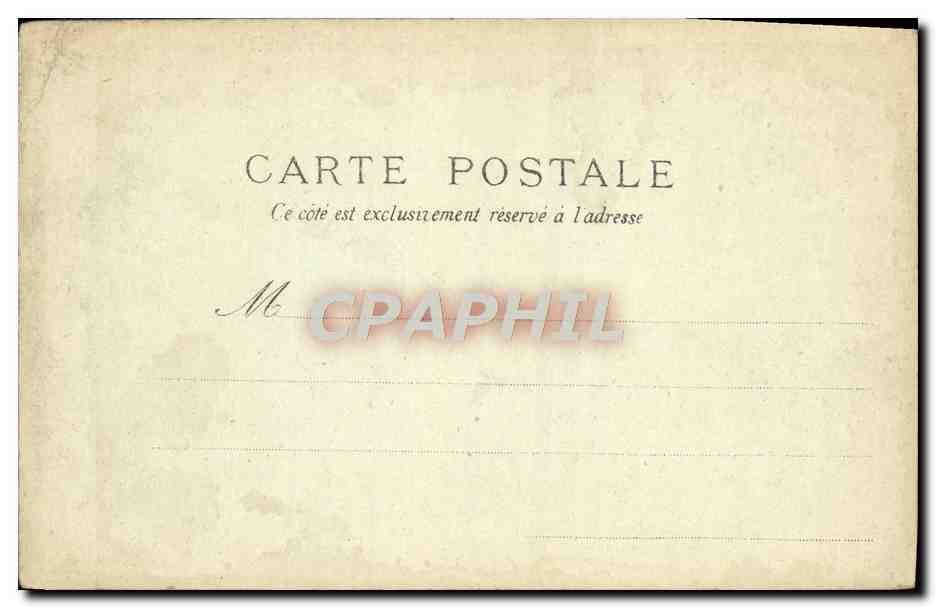 CPA Paris Exposition Universelle 1900 Palais Des Industries diverses — Rückseite