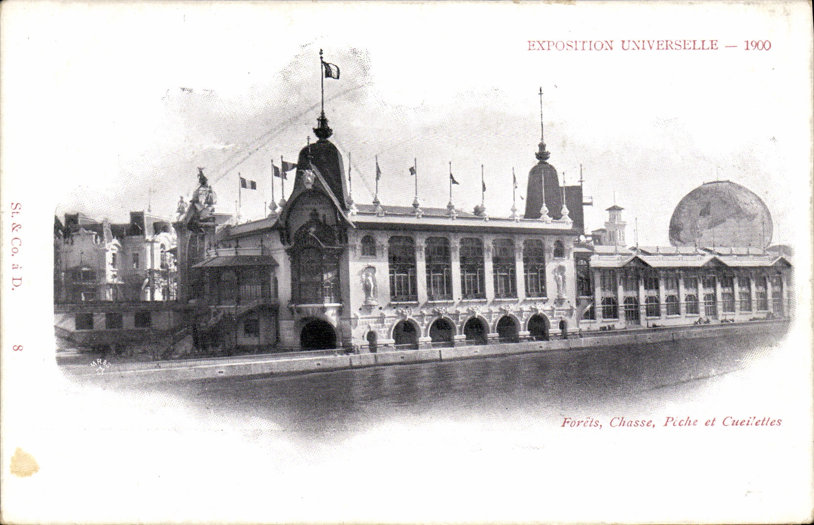 Exposition Universelle — 1900 — Forêts, Chasse, Pêche et Cueillette — St. & Co. à D. n°8