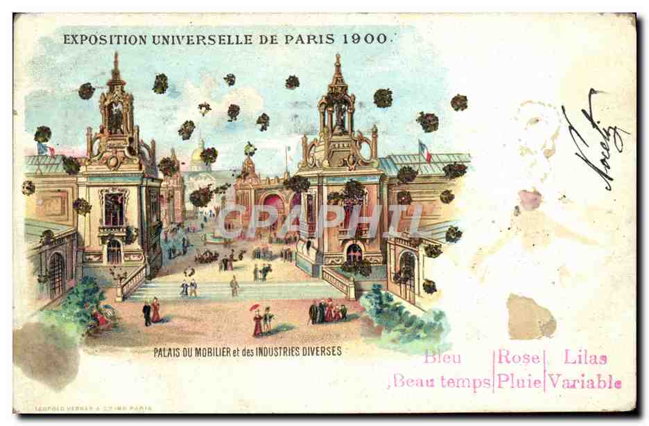 CPA Exposition Universelle de paris Palais du mobilier et des industries diverses