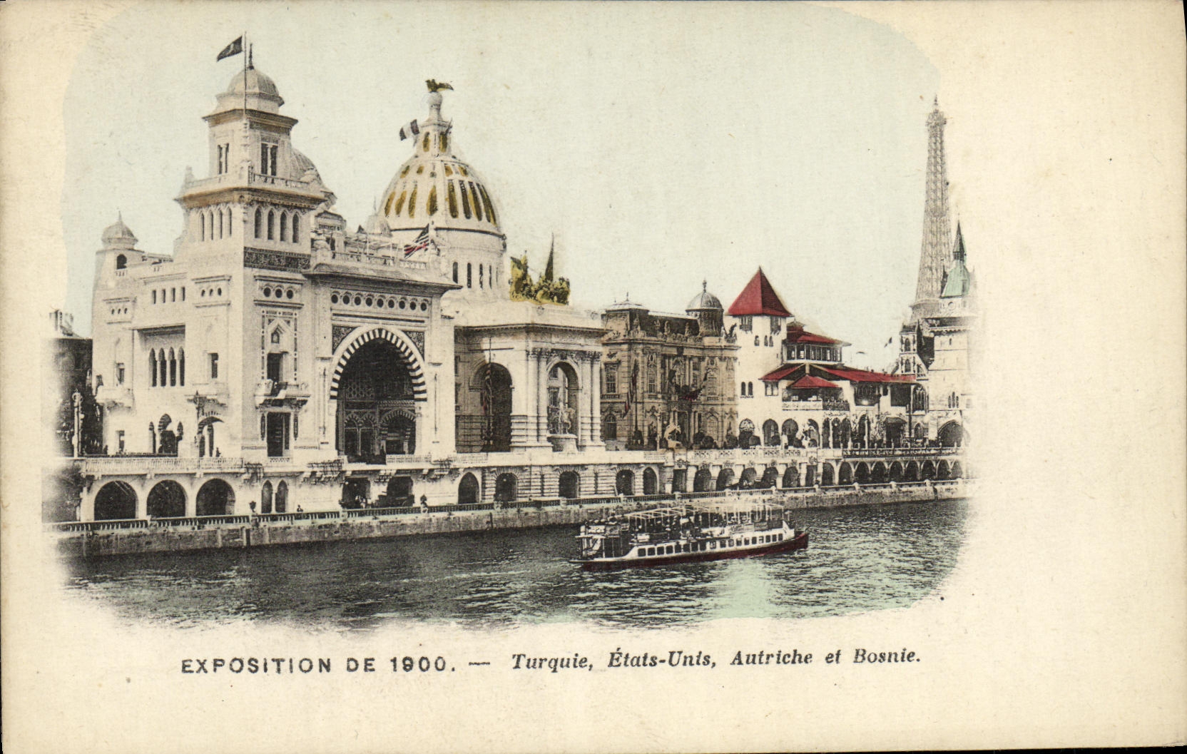 CPA Exposition De 1900 Paris Turqule etats unis autriche et bosnie