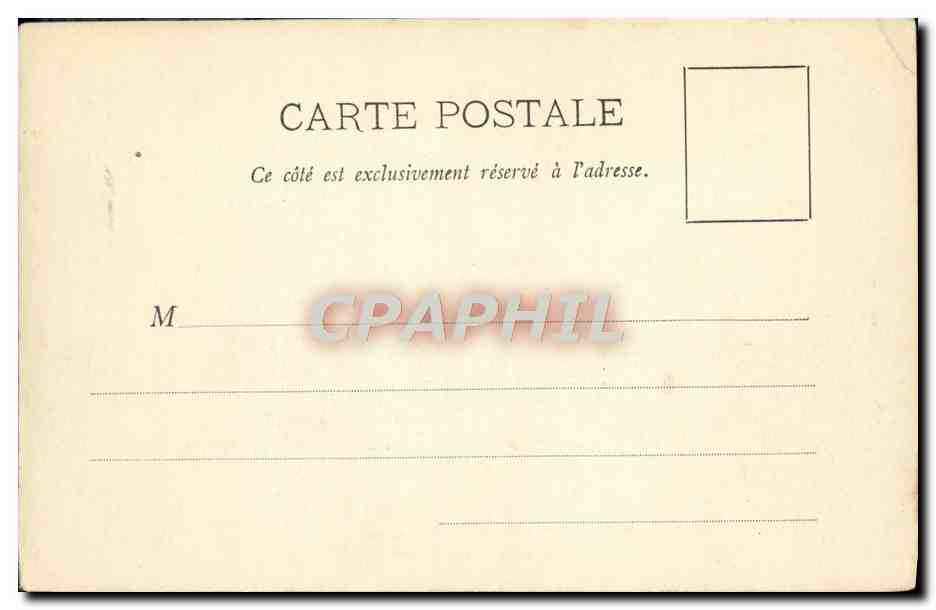 CPA Exposition De 1900 Paris Pavillons Etrangers Belgique Norvege Allemagne Espagne  — Rückseite