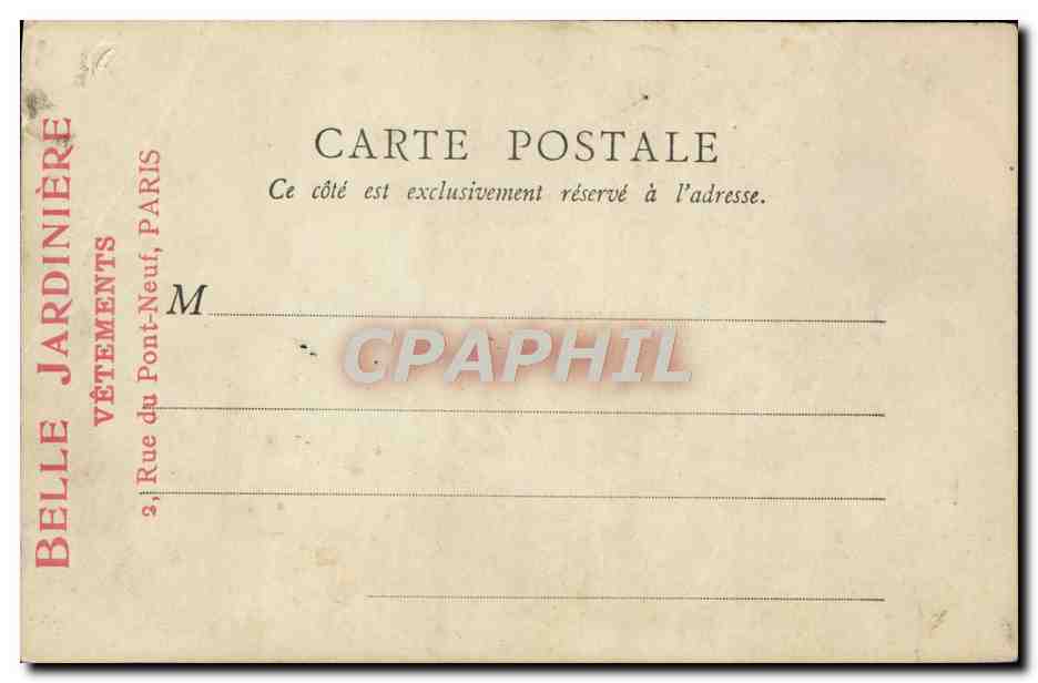 CPA Souvenir De La Belle Jardiniere paris Exposition Universelle De Le Pavillon de la Suede  — Rückseite