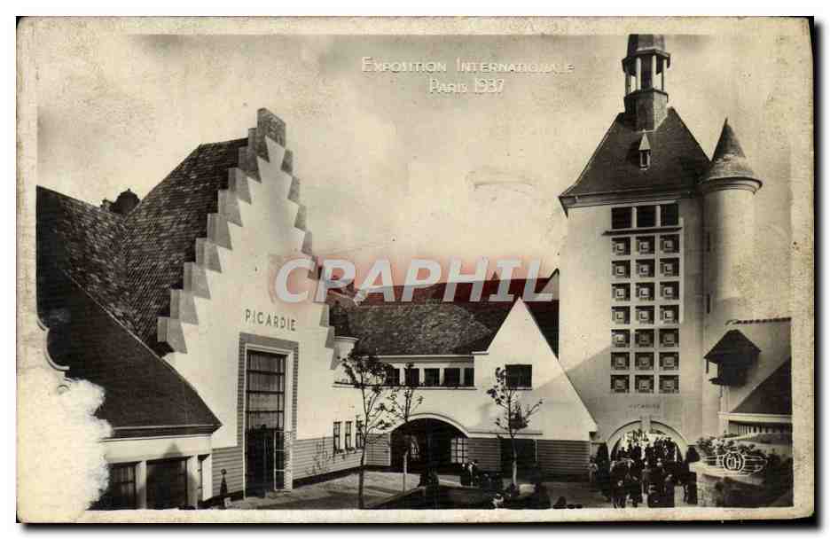 CPA Exposition Universelle Paris 1937 Pavillon de la Picardie