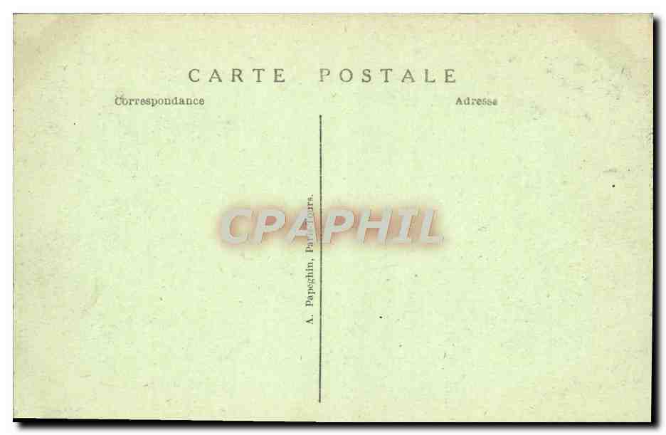 CPA Paris Expostition des arts decoratifs pont alexandre III Rue des Boutiques  — Verso