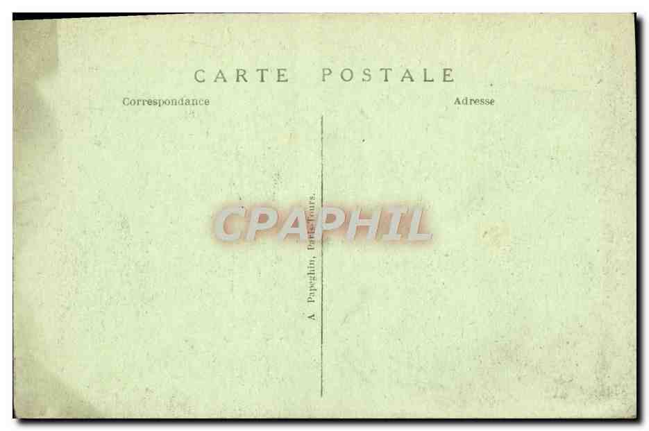 CPA Paris Expostition des arts decoratifs Vue generale sur l'esplanade des invalides vers le pont alexandre III — Verso