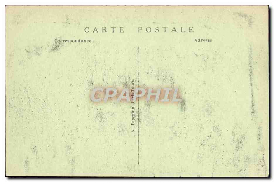 CPA Exposition Internationale des arts decoratifs Paris un jardin au cours la reine — Rückseite