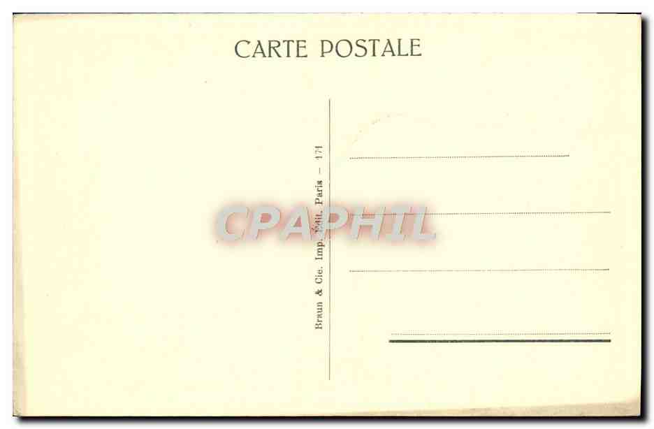 CPA Paris Exposition Internationale des arts decoratifs pavillon de l'Afrique Occidentale Francaise Singe Hippopotame — Rückseite